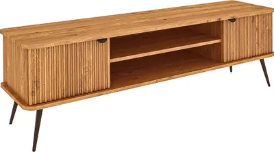 Produktbild von Lowboard 180 cm breit in Eiche massiv geölt, KABALA-165