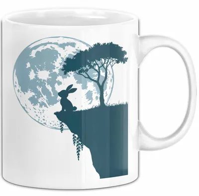 Produktbild von Kaninchen Hase Tierliebhaber Tasse Geschenk Lustige Geschenkidee Spruch (Weiß)