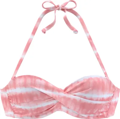Produktbild von s.Oliver Bügel-Bikini-Top Enja lobster-weiß Größe 38 Cup B