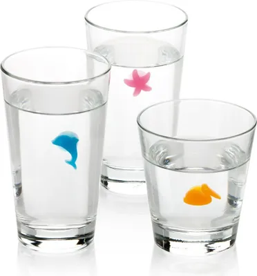 Produktbild von Tescoma Glasmarker myDRINK, 12 St., ocean