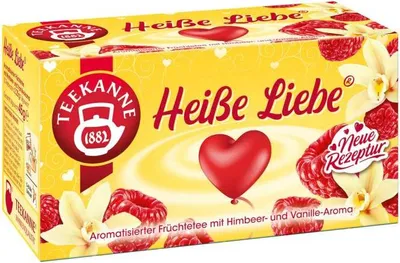 Produktbild von TEEKANNE Heiße Liebe Tee 20 Portionen