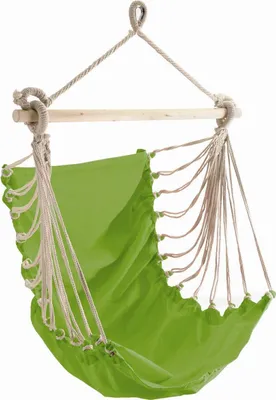 Produktbild von Conacord Hängesitz Hängeschaukel Hängestuhl Hängesessel Hängematte Schaukelsitz Schaukel grün
