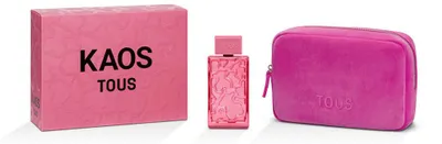 Image de Tous Kaos Eau de Parfum, vaporisateur, 100 ml + Pochette de cosmétiques