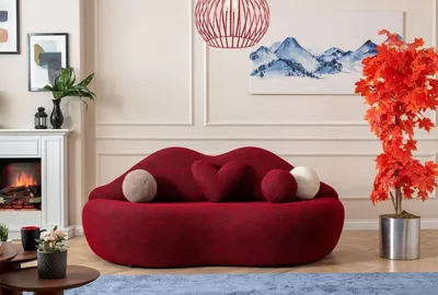Produktbild von Sofa in modernem, stilvollem Design für Gemütlichkeit im Raum