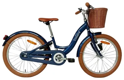 Obrázok produktu pre Detský bicykel Volare Ashley – pre dievčatá – 20 palcov – tmavomodrý