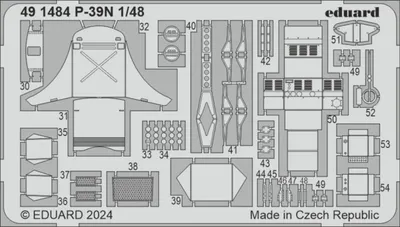 Produktbild von Eduard Acceories 491484 - 1:48 P-39N - Neu