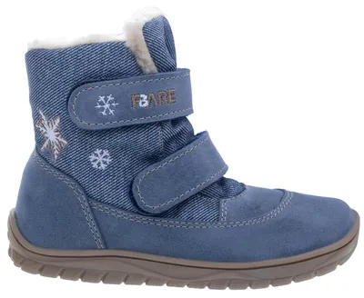 Produktbild von FARE BARE FINKY – Wasserdichte Winterstiefel für Kinder, blau – Größe 27