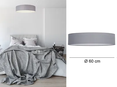 Produktbild von Smartwares Deckenleuchte 60x10 cm Grau