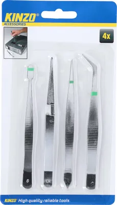 Produktbild von 4 x Pinzetten Set