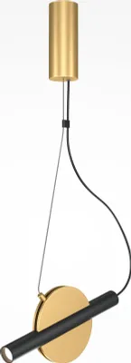 Produktbild von Maytoni Pendelleuchte Enigma Gold, LED, 3000K, 450lm