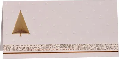 Obrázek produktu pro RÖMERTURM 88811442 RÖMERTURM Vánoční pohlednice "Zlatá horečka"