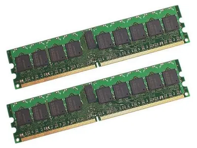 Two computer RAM modules are shown against a white background.