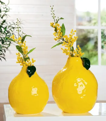 Productafbeelding van Gilde vaas "Limone", hoogte 21,5 cm, artikelnummer 34481