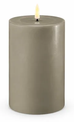 Image de Deluxe Homeart Bougie LED avec fonction minuterie Sable