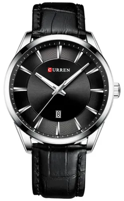 Produktbild von CURREN 8365 Quartz Man Armbanduhr Herrenuhr mit Lederband Kalenderanzeige Datum Wasserdicht Herrenuhren Tragbares Zubehoer