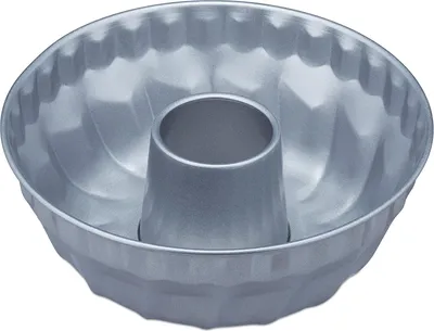 Produktbild von Kuchenform aus Edelstahl - Ø 25 cm - runde Form - silber
