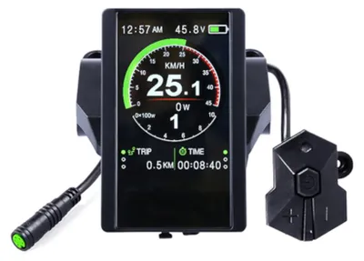 Produktbild von windmeile | APT Display 850C, für Bafang BBS01 BBS02 BBSHD und Controller, 3.2Zoll Farbdisplay, LCD, E-Bike, Elektrisches Fahrrad, Pedelec, HMI APT TGT
