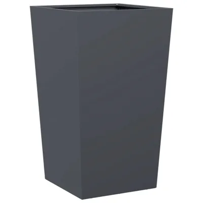 Obrázok produktu pre vidaXL Kvetináč antracit 45x45x75 cm oceľ