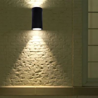 Produktbild von V-TAC LED-Punktleuchte - Beton-Wandleuchte - GU10 - IP20 - Dunkelgrau
