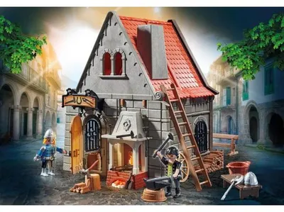 Image de PLAYMOBIL history médiéval 70956 magasin du forgeron