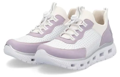 Produktbild von Rieker Damen Sneaker weiss kombi, Damen:36 EU
