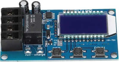Image de XUMIUZIY Interrupteur de contrôle de charge de batterie, Module de contrôle de charge de batterie, Longue durée de vie pour la batterie au lithium 6-60 V