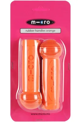 Produktbild von Micro Handgriffe Orange 22mm Innendurchmesser 2er Set AC6011B für Mini, Maxi, Light, G-Bike, Mini2go