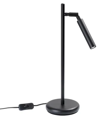Immagine prodotto di Lampada da tavolo PASTELO nero 1xG9 8W acciaio 43x20x14cm Sollux Lighting