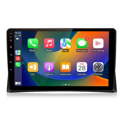 Produktbild von 4+64GB Android15 8Core Autoradio 4GSIM Carplay Für VW T5 Multivan 2008-2015 GPS Navi WIFI BT DAB+ RDS FM DAB+ SWC DSP USB