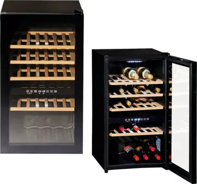 Produktbild von WOLKENSTEIN Weinkühlschrank Weintemperierschrank Weinkühler WTS49DW 49 Flaschen