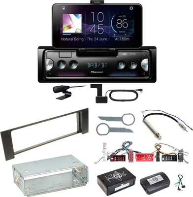 Produktbild von Pioneer SPH-20DAB Digitalradio Bluetooth MP3 FLAC Einbauset für Audi A4 B6 B7