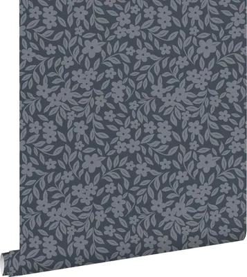 Immagine prodotto di ESTAhome carta da parati fiori blu scuro 50 x 900 cm