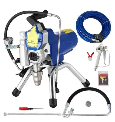 Image de Pistolet de peinture sans air - 2200 W - 3000 PSI - 2 l/min - Professionnel - Très silencieux - Portatif