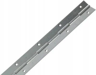 Productafbeelding van KOTARBAU Set van 10 stangenscharnier pianoband 1000 / 31 mm alles zonder coating/snijbaar scharnier in te korten stabiele lasband scharnierband meubelscharnier