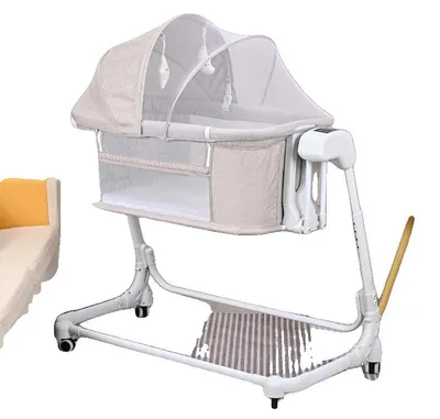 Obrázek produktu pro Dětská kolébka, elektrický mechanismus, nastavitelná poloha, model 08601-BJ-LIGHTGRAY