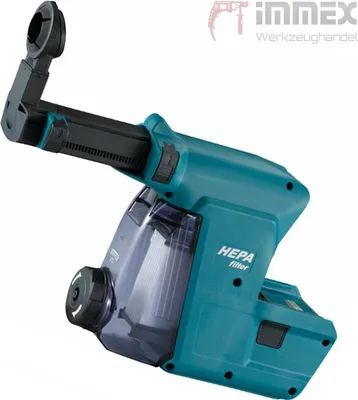 Produktbild von Makita DX07, Staubabsauganlage, Makita, DHR243RTJW, DHR243ZJW, DLX2168TW, Schwarz, Blau, 1 Stück(e)