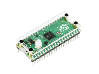Produktbild von BerryBase Acryl Gehäuse für Raspberry Pi Pico