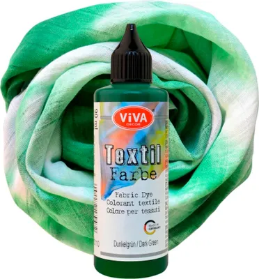 Produktbild von Viva Decor Textilfarbe, 90 ml Dunkelgrün