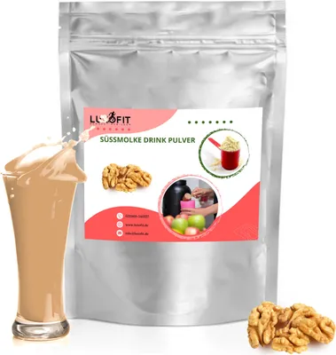 Produktbild von Walnuss Geschmack Molkenpulver mit Protein und L-Carnitin