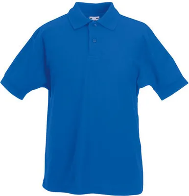 Produktbild von Fruit of the Loom - Kids 65/35 Piqué Polo - Royal Blue - 104
