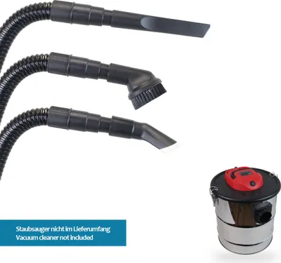 Produktbild von MisterVac Staubsaugerdüse Düsenset kompatibel mit LEHMANN HADDO LTOVI-1220