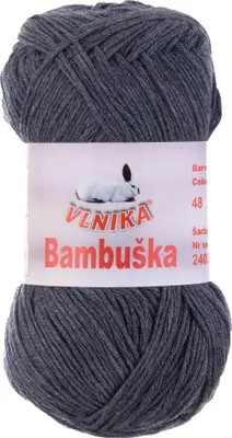 Produktbild von 50g Strick- u. Häkelgarn Bambuska Strickgarn Bambus-Viskose Baumwolle unifarben, Farbwahl