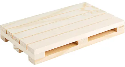 Immagine prodotto di CONTACTO Pallet in legno, altezza: 20 mm, lunghezza: 150 mm, larghezza: 90 mm