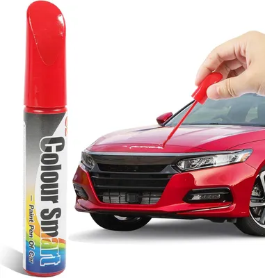 Obrázok produktu pre Opravná ceruzka na auto červená, odstránenie škrabancov, lakové pero