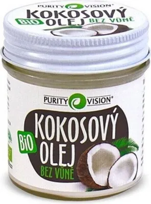 Image de Vision pureté Huile de noix de coco bio non parfumée 120ml