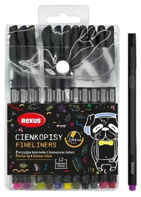 Productafbeelding van Cienkopijzen, 0,4 mm, 12 kleuren - Beniamin