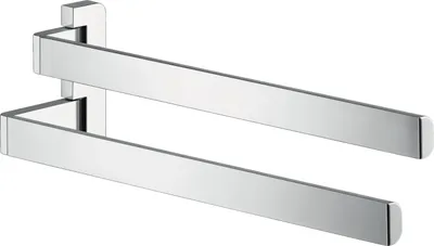 Produktbild von hansgrohe AXOR UNIVERSAL Accessories Doppel-Handtuchhalter, 42821000