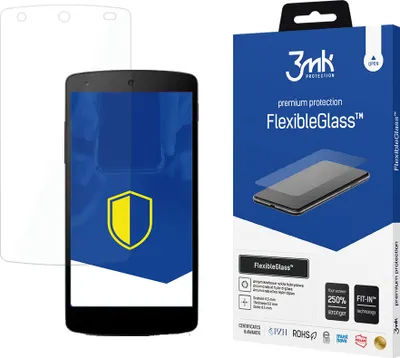 Produktbild von 3mk FlexibleGlass für LG Nexus 5 – Durchscheinend KP22651