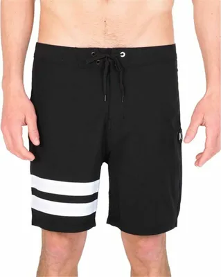 Produktbild von Herren Badehose Hurley Block Party 18" Schwarz - 28
