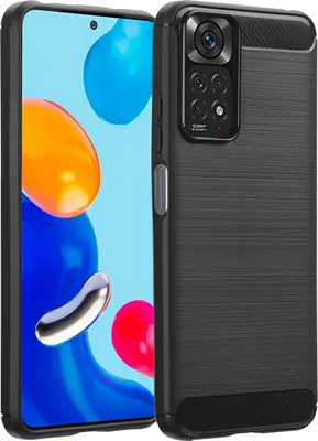 Obrázek produktu pro imoshion Brushed Back Cover Xiaomi Redmi Note 11 (4G) / Note 11S (4G) - černá